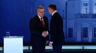 Debata prezydencka Bronisława Komorowskiego i Andrzeja Dudy 