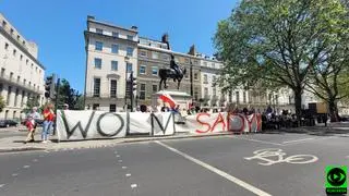 Polska manifestacja w Londynie 