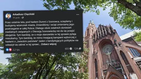 sosnowiec dąbrowa księża oświadczenie