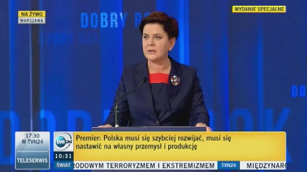 Beata Szydło o przemyśle