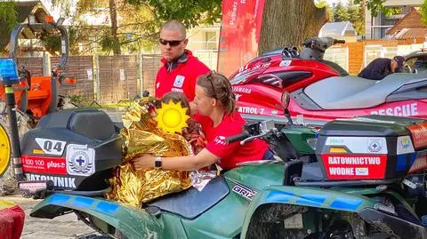 Ratownicy WOPR odnaleźli dziewczynkę, która przeszła z Sopotu do Gdańska