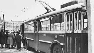 Jeden z ostatnich kursów trolejbusów w historii Poznania (1970 r.)