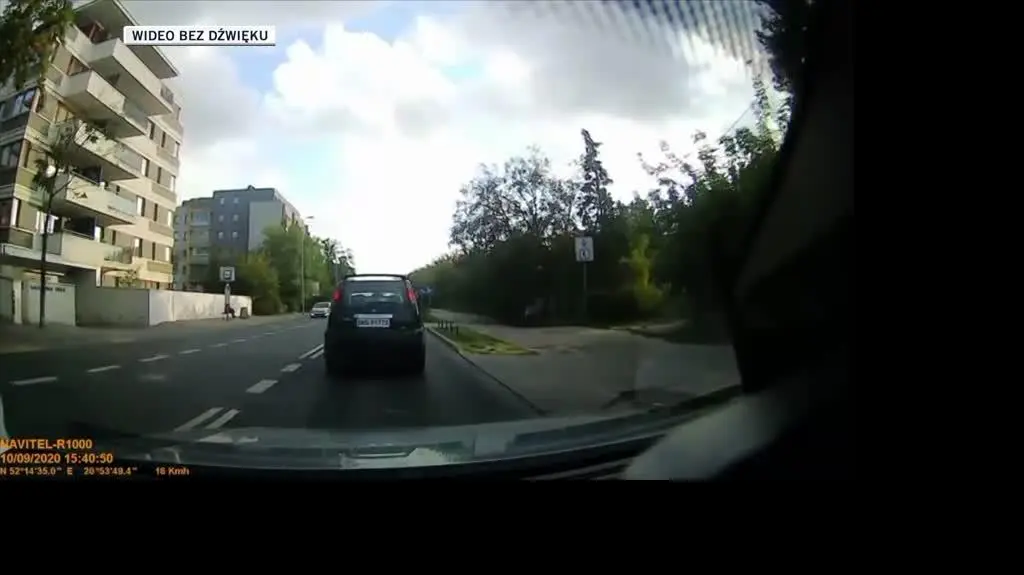 potrącenie bez dźwięku 