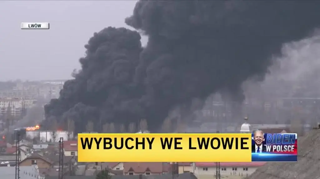 Wybuch we Lwowie