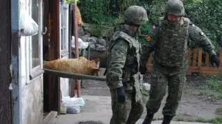 Bombę znaleziono w jednorodzinnym domu na Kępie Oksywskiej