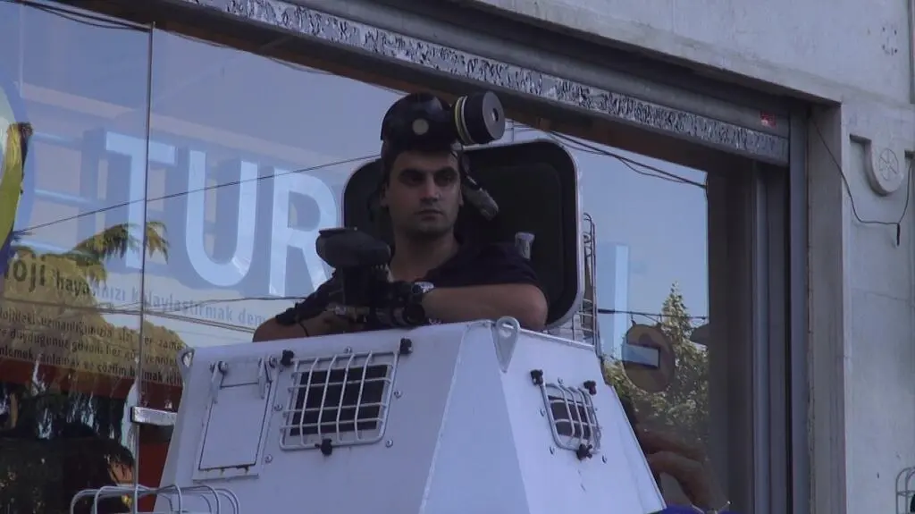 Turecki policjant