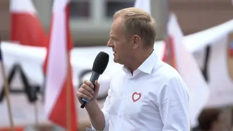 Tusk we Wrocławiu: Polska się przebudziła