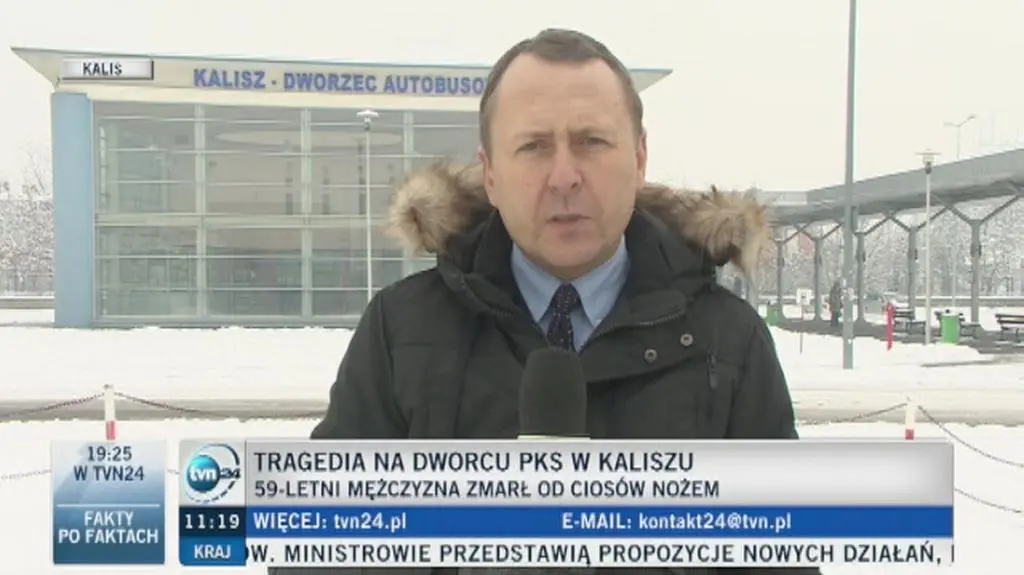 Tragedia na Dworcu PKS w Kaliszu. Nie żyje 59-latek zaatakowany nożem