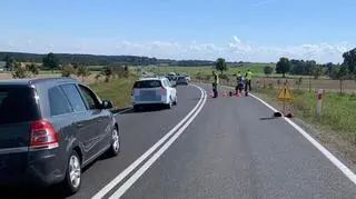 Lucim. Motocyklista zginął w wypadku