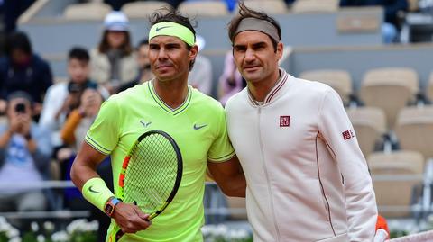 Nadal i Federer w końcu razem. "Dobra robota, Rafa, zasłużyłeś na to"