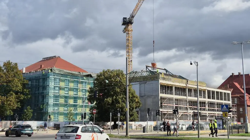 Schron pod basenem we Wrzeszczu. Prace są zaawansowane