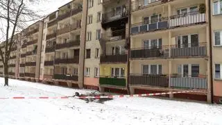 Wybuch i pożar w mieszkaniu w Katowicach