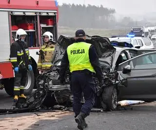 Jedna osoba zginęła w wypadku w miejscowości Płocin