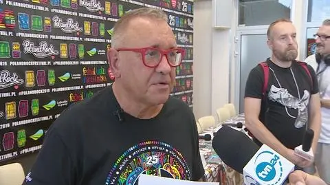 Jerzy Owsiak zaapelował do uczestników PolandRock Festival