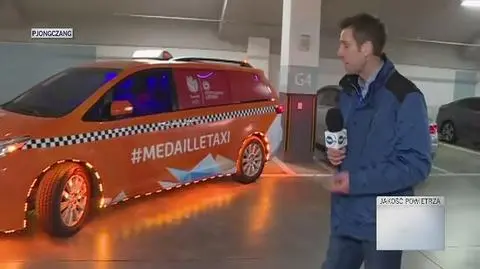 Holenderska taksówka dla medalistów