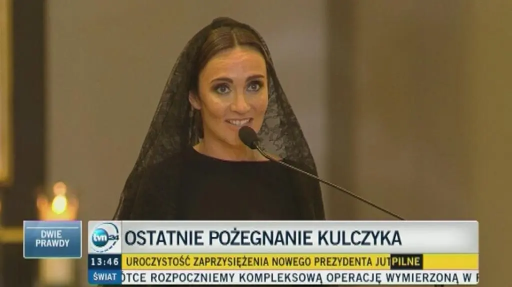 Dominika Kulczyk żegna swojego ojca