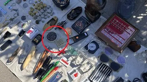 Sprzedawali amunicję na targowisku