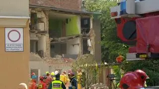 Wybuch gazu w kamienicy w Świdnicy. Jedna osoba została ranna