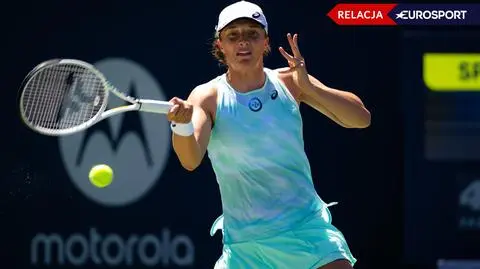 Iga Świątek - Madison Keys (RELACJA)