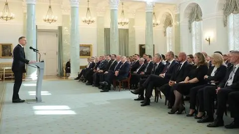 Prezydent Andrzej Duda spotkał się z ambasadorami RP biorącymi udział w dorocznej naradzie organizowanej przez MSZ.