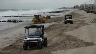 Budowa zabezpieczeń przed Sandy