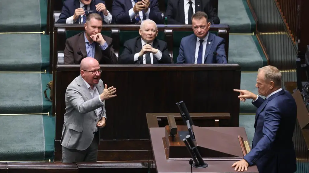 Sejm Kaczyński i Tusk