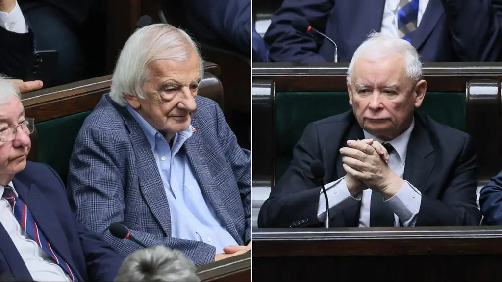 Tu Kaczyński, a tam Terlecki. Rozłam widać w ławach