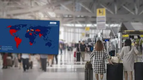 MSZ przedstawił "pomarańczową listę" krajów zagrożonych zakazem lotów