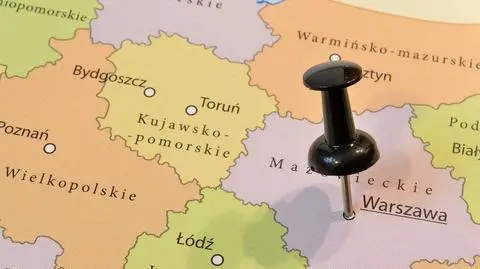 Mapa Polski (zdjęcie ilustracyjne)