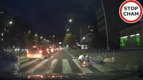 Mężczyzna potrącił kobietę przechodząca po przejściu dla pieszych