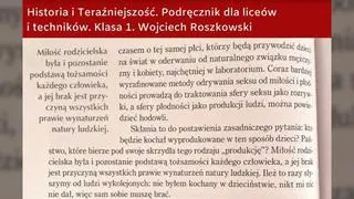 Fragment z podręcznika do przedmiotu historia i teraźniejszość