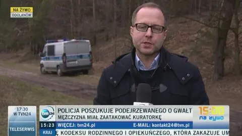 Policja poszukiwała podejrzewanego o gwałt od wtorku