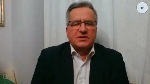 Komorowski o walce z epidemią COVID-19: rząd przyjął błędną koncepcję