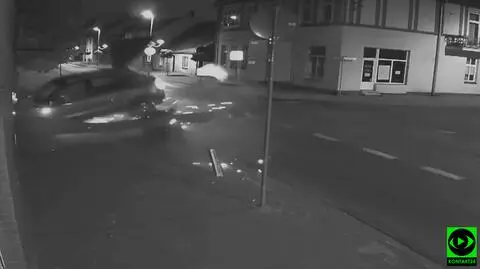 Z impetem wjechał w budynek, zatrzymał się w jadalni. Zarzuty i areszt dla kierowcy