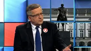 Bronisław Komorowski o polskiej polityce względem Ukrainy