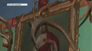 "Sakralny kleptoman" w rękach policji. W domu miał kilkadziesiąt figurek