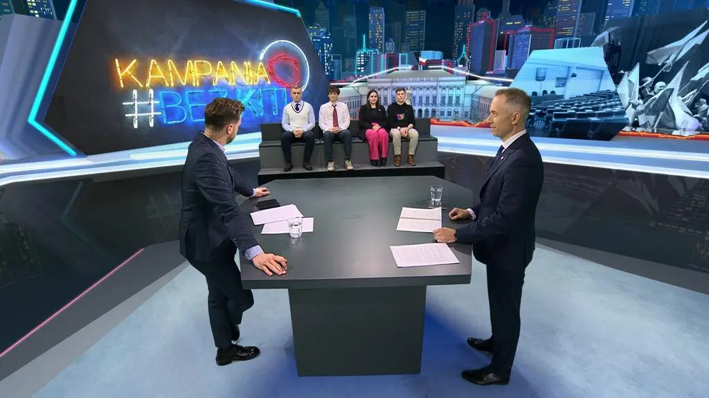 Cezary Tomczyk w "Kampanii #BezKitu" 