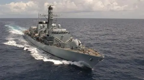 Brytyjska fregata przepłynęła przez Cieśninę Tajwańską. Chińskie wojsko o "złych intencjach"