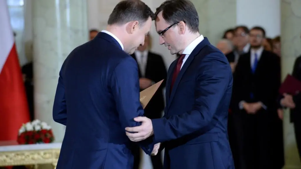 Zbigniew Ziobro został powołany na ministra sprawiedliwości
