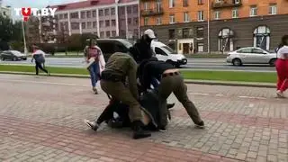 Studenci w Mińsku uczestniczą w antyrządowych protestach