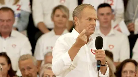 Tusk o debacie: Jarek, gdzie jesteś, gdzie się chowasz?