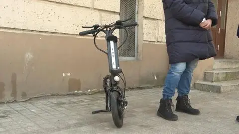 Łukasz Berezak odzyskał skradzioną część wózka