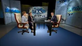 Urszula Augustyn i Anna Milczanowska w "Tak jest"