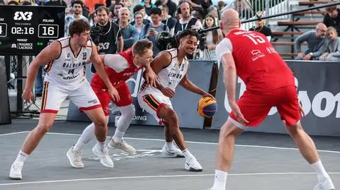 Polscy koszykarze 3x3 o krok od igrzysk. Jeszcze dziś decydujący mecz