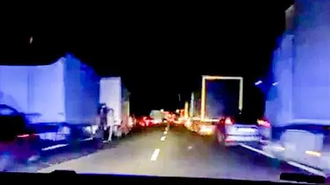 Korytarz życia na A2. "Wzorowe zachowanie kierowców"