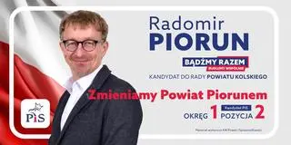 Plakat Radomira Pioruna