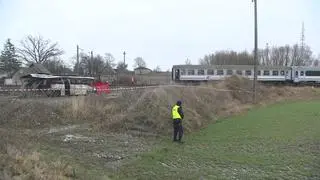 W wypadku zginął kierowca autobusu 