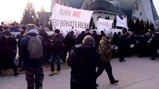 Przeciwnicy marszu przekonywali, że "Bury" nie jest bohaterem 