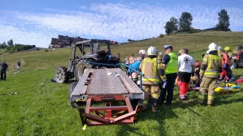 Śmiertelny wypadek podczas prac polowych