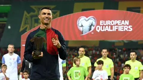 Najpierw baner i statuetka, potem kolejne niebywałe osiągnięcie. Ronaldo dziękuje